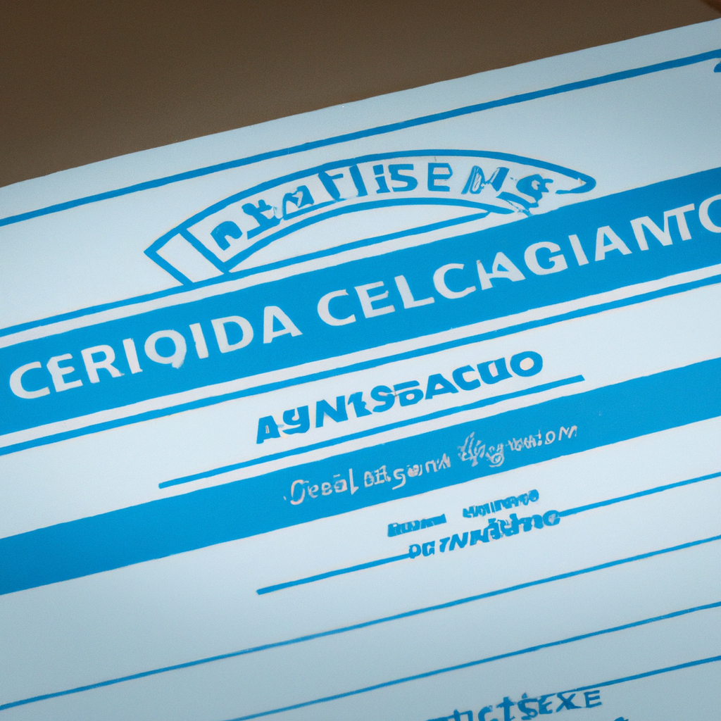 Certificado Excelência